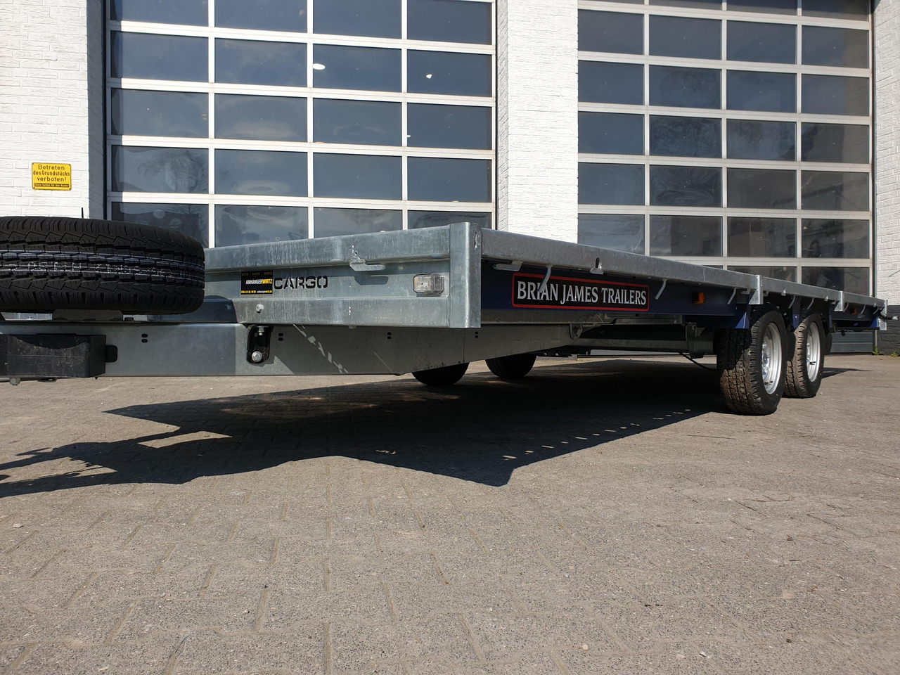 Brian James Trailer CarGO Connect 550x225cm Plateau Tandem 12" 3500kg Abverkauf 22 - Τρέιλερ πλατφόρμα/ Καρότσα: φωτογραφία 3 Brian James Trailer CarGO Connect 550x225cm Plateau Tandem 12" 3500kg Abverkauf 22 - Τρέιλερ πλατφόρμα/ Καρότσα: φωτογραφία 3