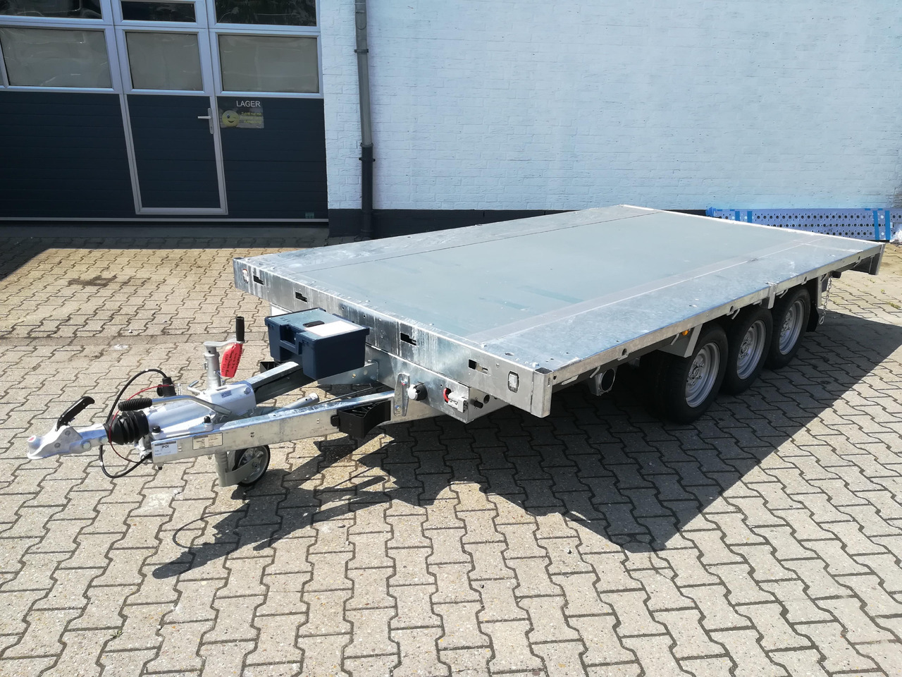 Brian James Trailer CarGO Tipper 2 elektrisch 360x195x30cm Stahlbordwände Pendel 12" Tridem 3,5t on - Ρυμούλκα ανατρεπόμενο: φωτογραφία 2 Brian James Trailer CarGO Tipper 2 elektrisch 360x195x30cm Stahlbordwände Pendel 12" Tridem 3,5t on - Ρυμούλκα ανατρεπόμενο: φωτογραφία 2