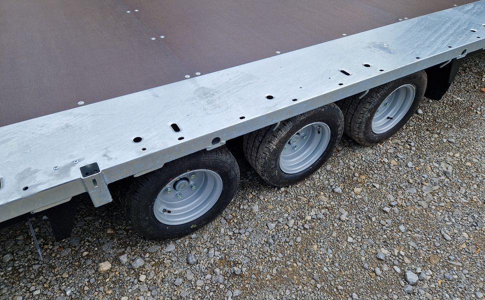 Τρέιλερ πλατφόρμα/ Καρότσα Brian James Trailer Connect 500x210cm black plateau Tridem 10" 3500kg: φωτογραφία 1