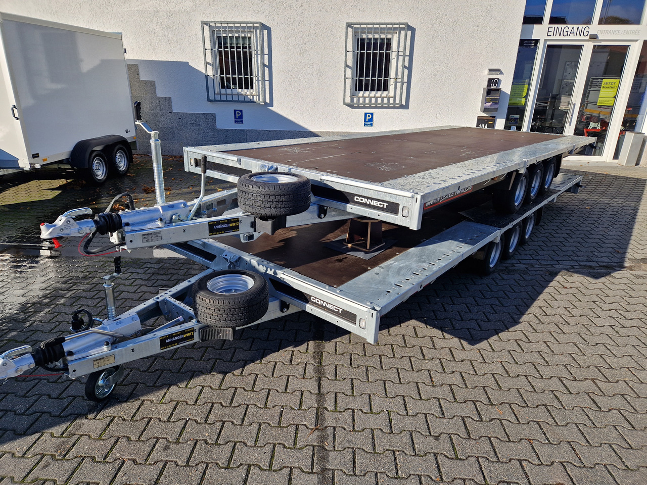 Brian James Trailer Connect 550x229cm blackline Plattform Tridem 10" 3500kg (XXL) - Τρέιλερ πλατφόρμα/ Καρότσα: φωτογραφία 3 Brian James Trailer Connect 550x229cm blackline Plattform Tridem 10" 3500kg (XXL) - Τρέιλερ πλατφόρμα/ Καρότσα: φωτογραφία 3