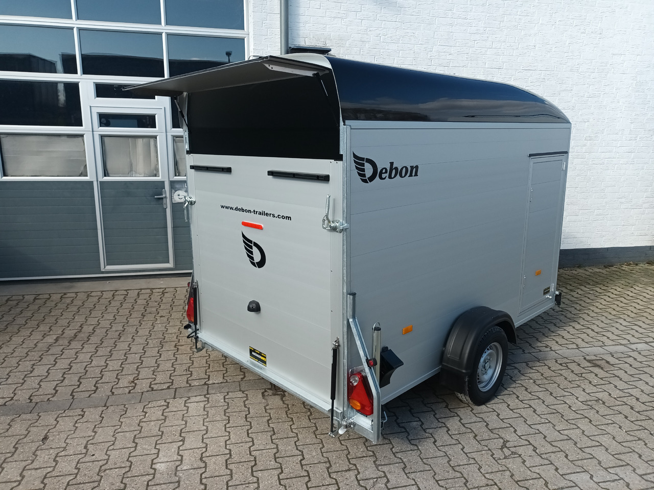 Cargo Roadster 400 312x164x184cm Alu Poly black Seitentür Aluboden 1300kg Pullman 100km/H - Ρυμούλκα κόφα: φωτογραφία 4 Cargo Roadster 400 312x164x184cm Alu Poly black Seitentür Aluboden 1300kg Pullman 100km/H - Ρυμούλκα κόφα: φωτογραφία 4