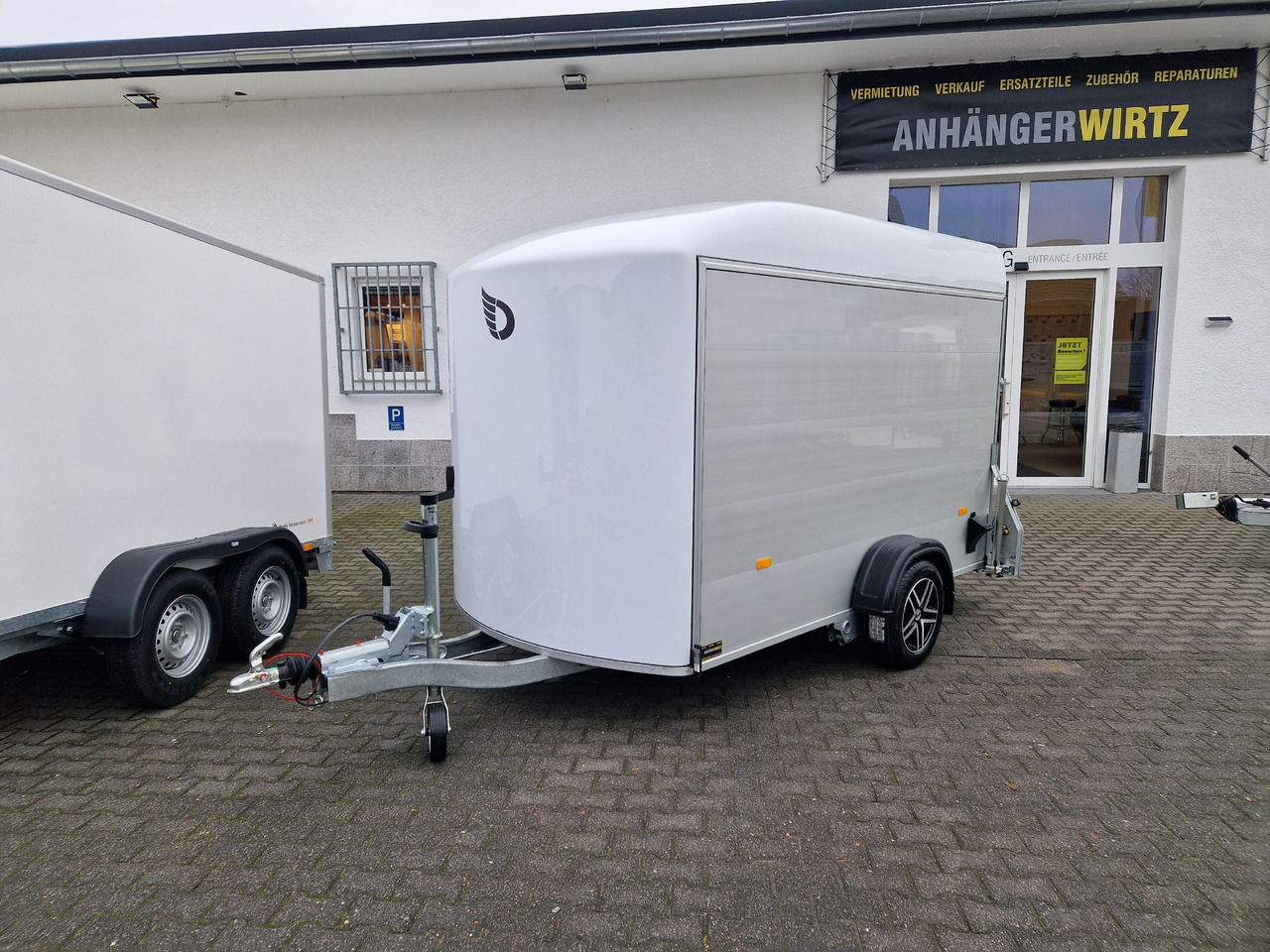 Cargo Roadster 400 312x164x184cm Alu Poly weiss Seitentür Alufelgen Aluboden 1300kg Pullman 100km/H - Ρυμούλκα κόφα: φωτογραφία 3 Cargo Roadster 400 312x164x184cm Alu Poly weiss Seitentür Alufelgen Aluboden 1300kg Pullman 100km/H - Ρυμούλκα κόφα: φωτογραφία 3