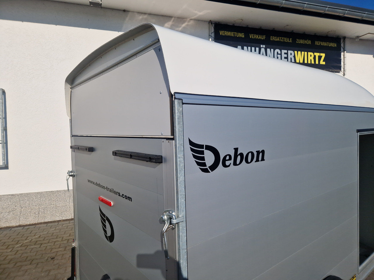 Cargo Roadster 400 312x164x184cm Alu Poly weiß Seitentür Pullman 100km/H 1300kg - Ρυμούλκα κόφα: φωτογραφία 2 Cargo Roadster 400 312x164x184cm Alu Poly weiß Seitentür Pullman 100km/H 1300kg - Ρυμούλκα κόφα: φωτογραφία 2