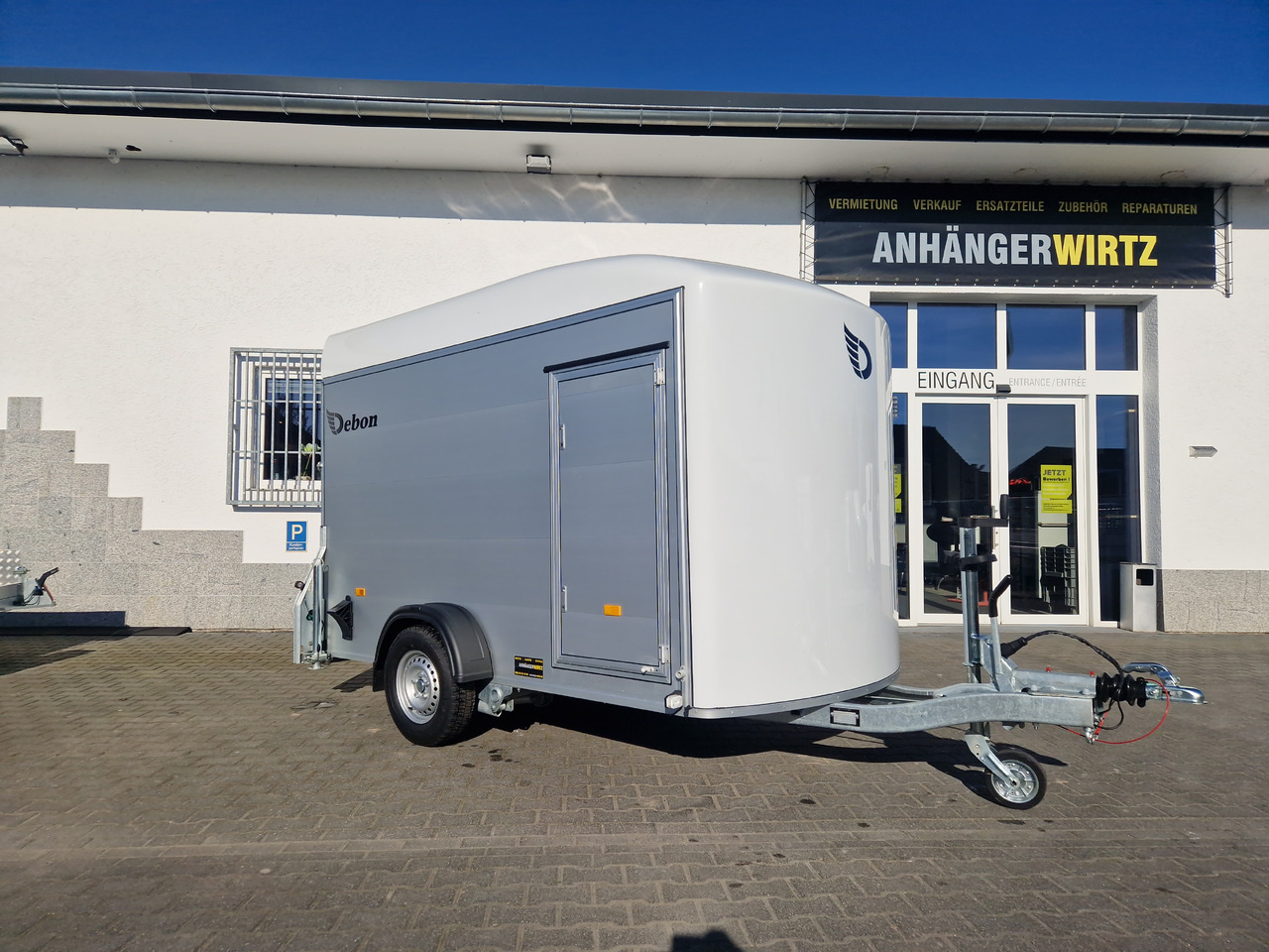Cargo Roadster 400 312x164x184cm Alu Poly weiß Seitentür Pullman 100km/H 1300kg - Ρυμούλκα κόφα: φωτογραφία 5 Cargo Roadster 400 312x164x184cm Alu Poly weiß Seitentür Pullman 100km/H 1300kg - Ρυμούλκα κόφα: φωτογραφία 5