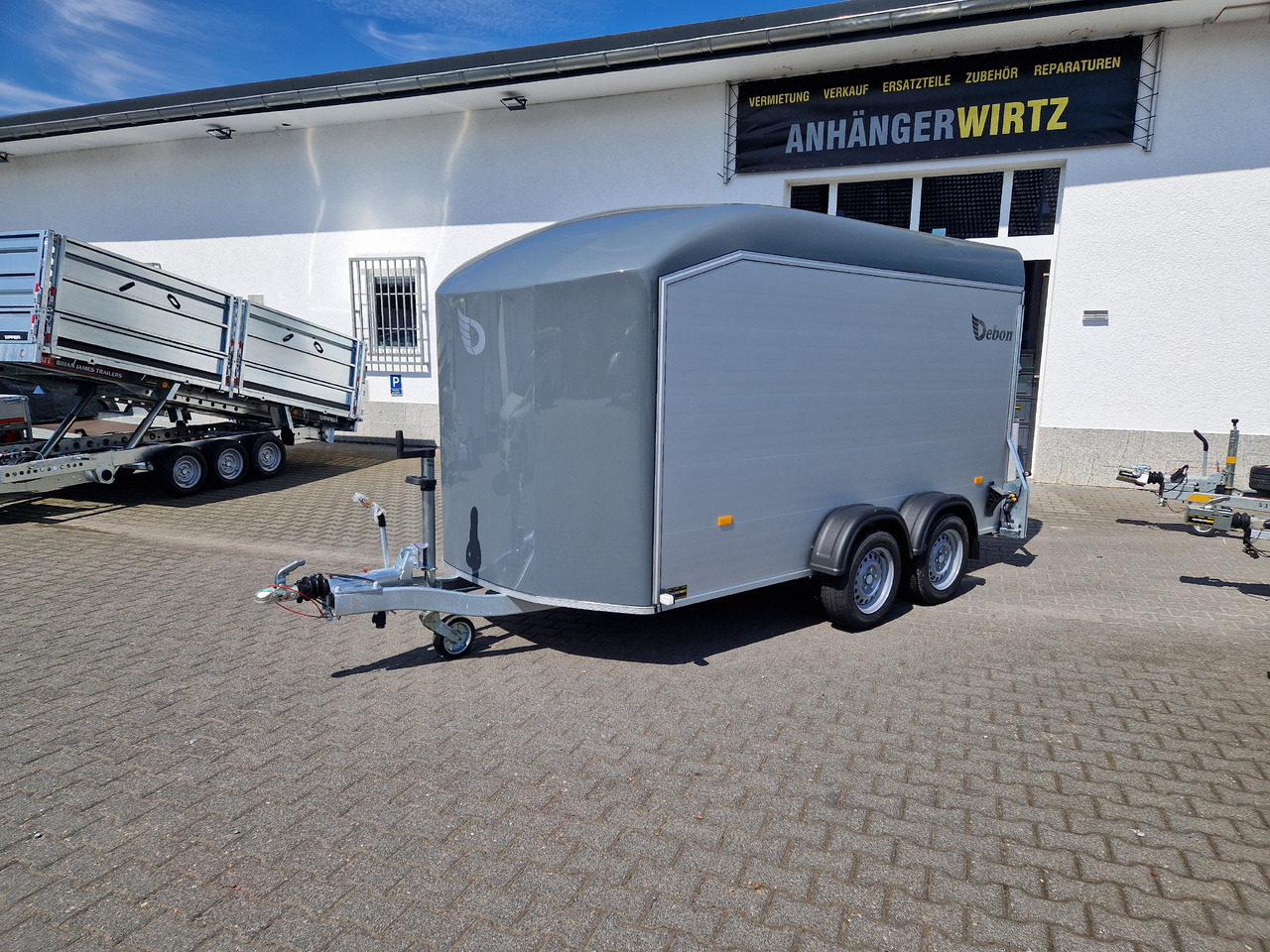 Cargo Roadster 700 375x180x200cm Alu Poly irongrey Seitentür 100km/H 2600kg - Ρυμούλκα κόφα: φωτογραφία 5 Cargo Roadster 700 375x180x200cm Alu Poly irongrey Seitentür 100km/H 2600kg - Ρυμούλκα κόφα: φωτογραφία 5