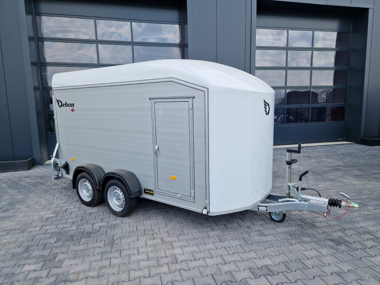 Ρυμούλκες αυτοκίνητο Cargo Roadster 700 plus 375x180x200cm Alu Poly weiß Seitentür Pullman 100km/H 2600kg Modell 2025: φωτογραφία 7