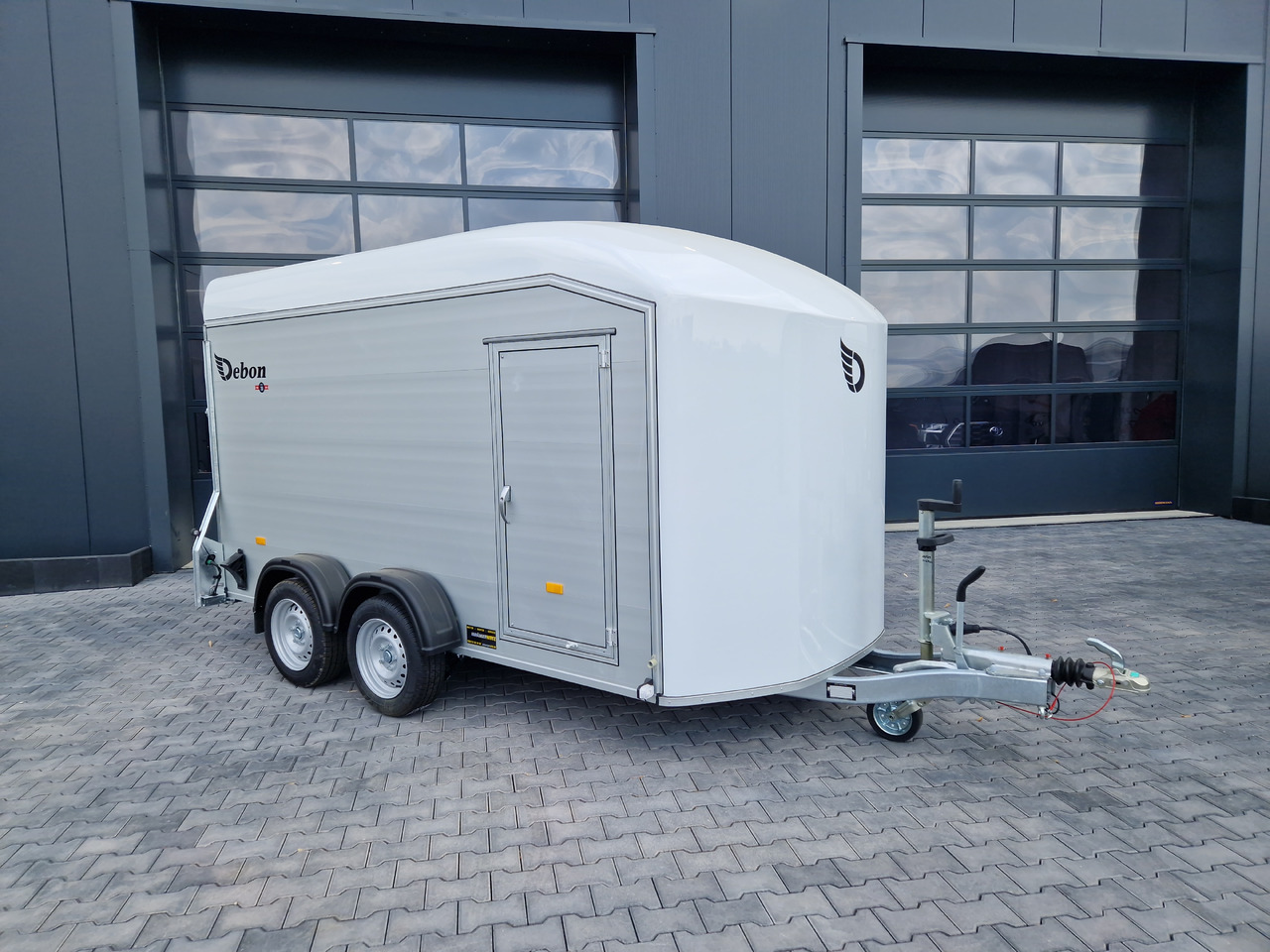 Ρυμούλκες αυτοκίνητο Cargo Roadster 700 plus 375x180x200cm Alu Poly weiß Seitentür Pullman 100km/H 2600kg Modell 2025: φωτογραφία 12