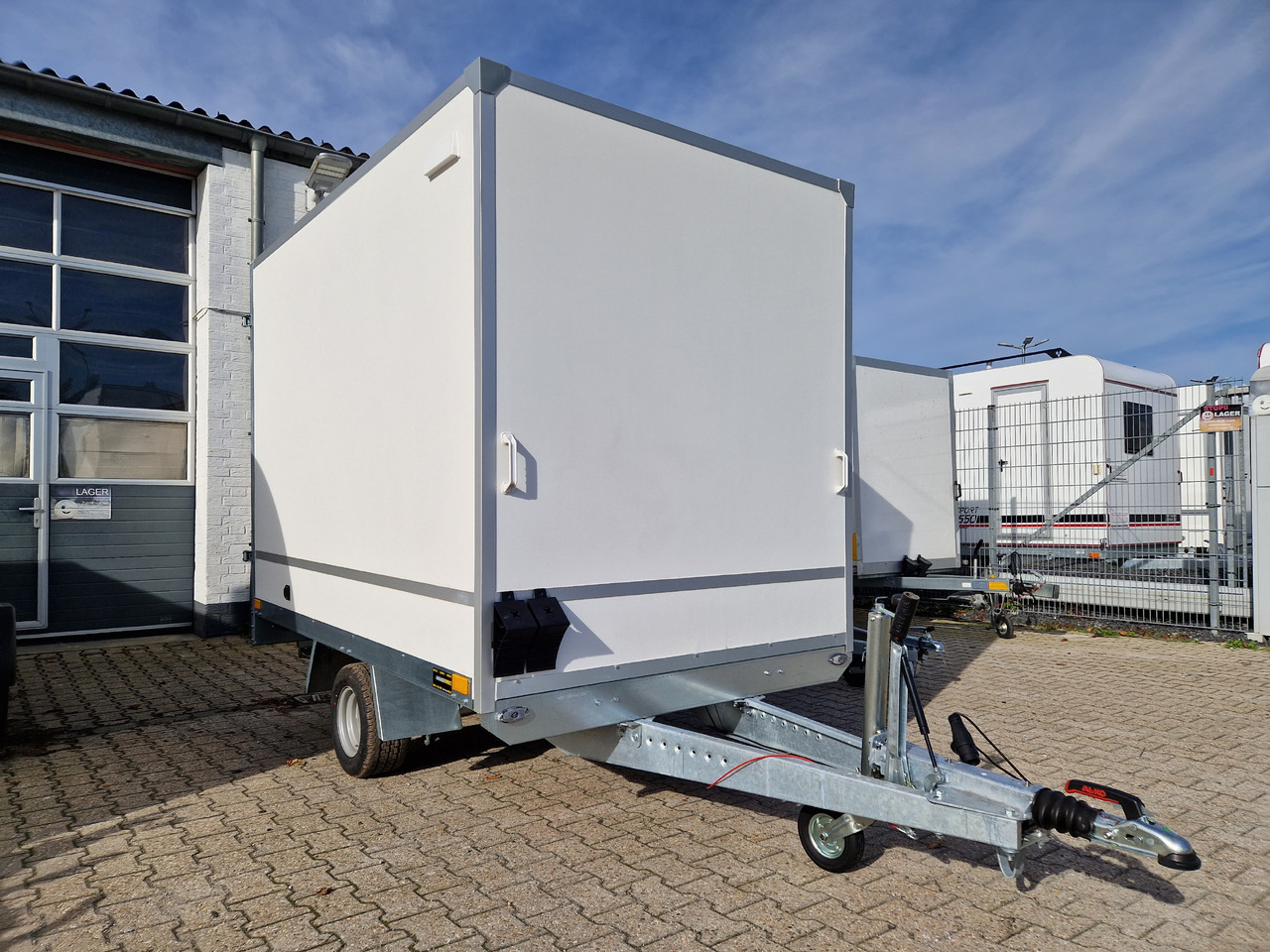 Kargo Koffer Hochlader FC1326HD 260x160x180cm Zurrsystem (S) 1300kg 100km/H - Ρυμούλκα κόφα: φωτογραφία 1 Kargo Koffer Hochlader FC1326HD 260x160x180cm Zurrsystem (S) 1300kg 100km/H - Ρυμούλκα κόφα: φωτογραφία 1