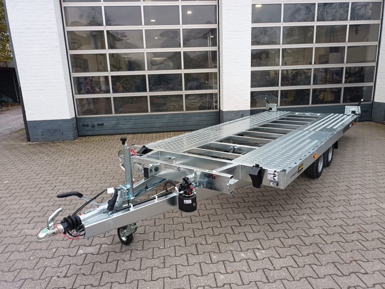 Ρυμούλκα αυτοκινητάμαξα Martz Cartrailer GT KIPP 480/2 3T 480x205cm Profi Lohr Stahl Winde 10" 3000kg 100km/H: φωτογραφία 19 Ρυμούλκα αυτοκινητάμαξα Martz Cartrailer GT KIPP 480/2 3T 480x205cm Profi Lohr Stahl Winde 10" 3000kg 100km/H: φωτογραφία 19