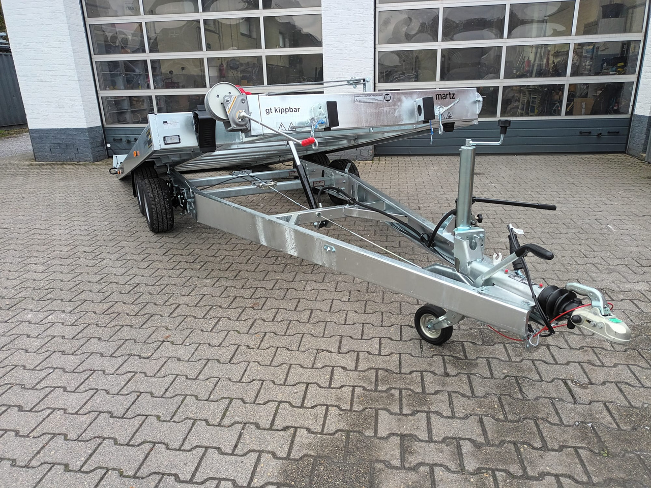 Ρυμούλκα αυτοκινητάμαξα Martz Cartrailer GT KIPP 480/2 3T 480x205cm Profi Lohr Stahl Winde 10" 3000kg 100km/H: φωτογραφία 15 Ρυμούλκα αυτοκινητάμαξα Martz Cartrailer GT KIPP 480/2 3T 480x205cm Profi Lohr Stahl Winde 10" 3000kg 100km/H: φωτογραφία 15