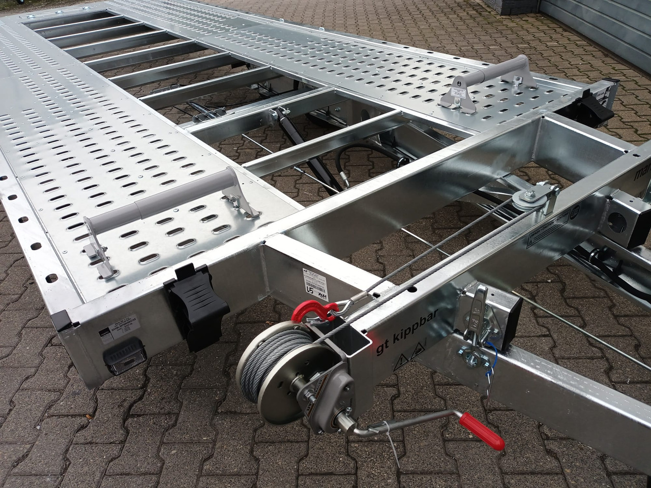 Ρυμούλκα αυτοκινητάμαξα Martz Cartrailer GT KIPP 480/2 3T 480x205cm Profi Lohr Stahl Winde 10" 3000kg 100km/H: φωτογραφία 9 Ρυμούλκα αυτοκινητάμαξα Martz Cartrailer GT KIPP 480/2 3T 480x205cm Profi Lohr Stahl Winde 10" 3000kg 100km/H: φωτογραφία 9