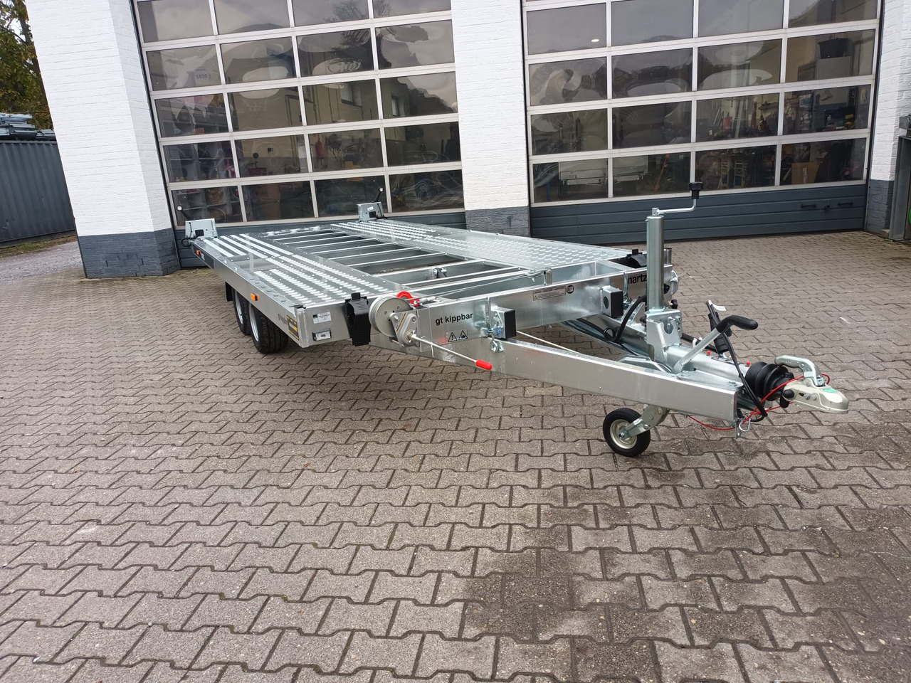 Ρυμούλκα αυτοκινητάμαξα Martz Cartrailer GT KIPP 480/2 3T 480x205cm Profi Lohr Stahl Winde 10" 3000kg 100km/H: φωτογραφία 18 Ρυμούλκα αυτοκινητάμαξα Martz Cartrailer GT KIPP 480/2 3T 480x205cm Profi Lohr Stahl Winde 10" 3000kg 100km/H: φωτογραφία 18