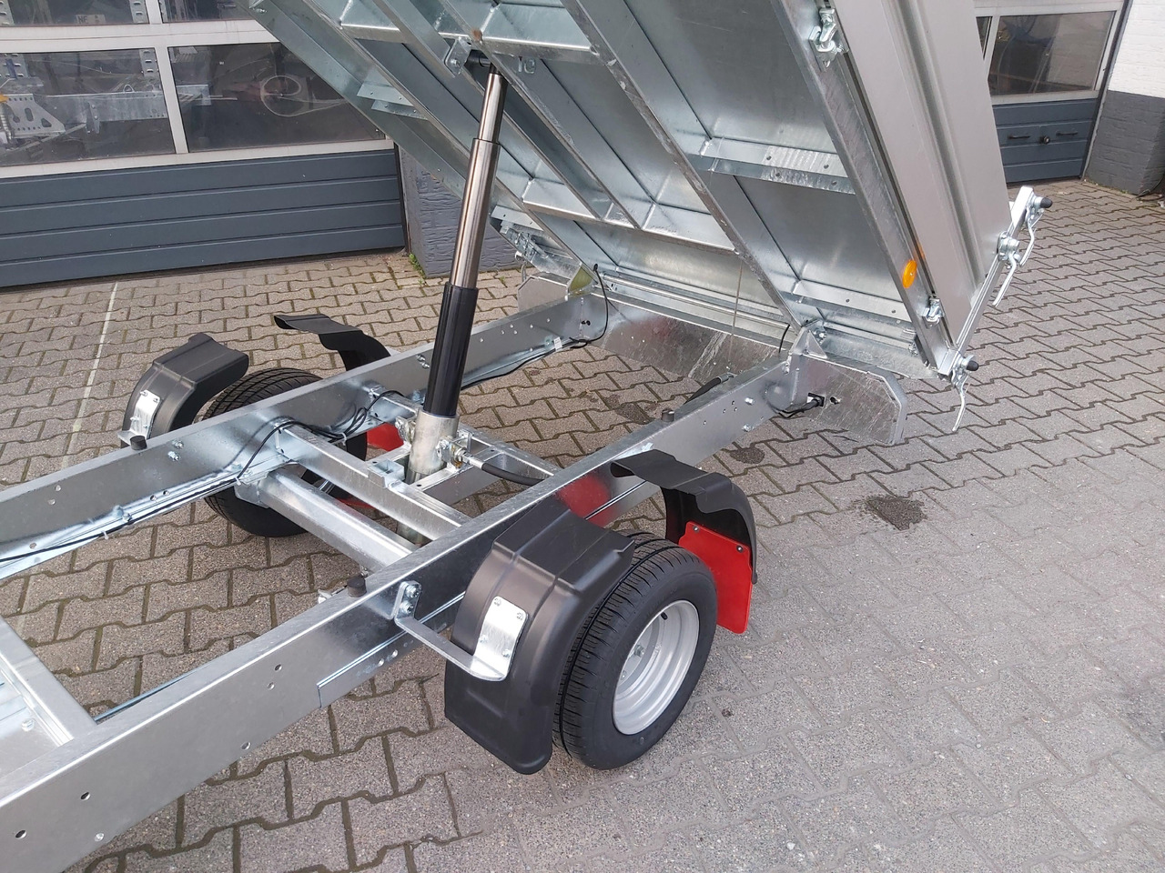 Pongratz Kipper RK 2600/15 G-AL 260x151x36cm Stahlboden Pendelklappe 10" 1500kg Aktion - Ρυμούλκα ανατρεπόμενο: φωτογραφία 3 Pongratz Kipper RK 2600/15 G-AL 260x151x36cm Stahlboden Pendelklappe 10" 1500kg Aktion - Ρυμούλκα ανατρεπόμενο: φωτογραφία 3
