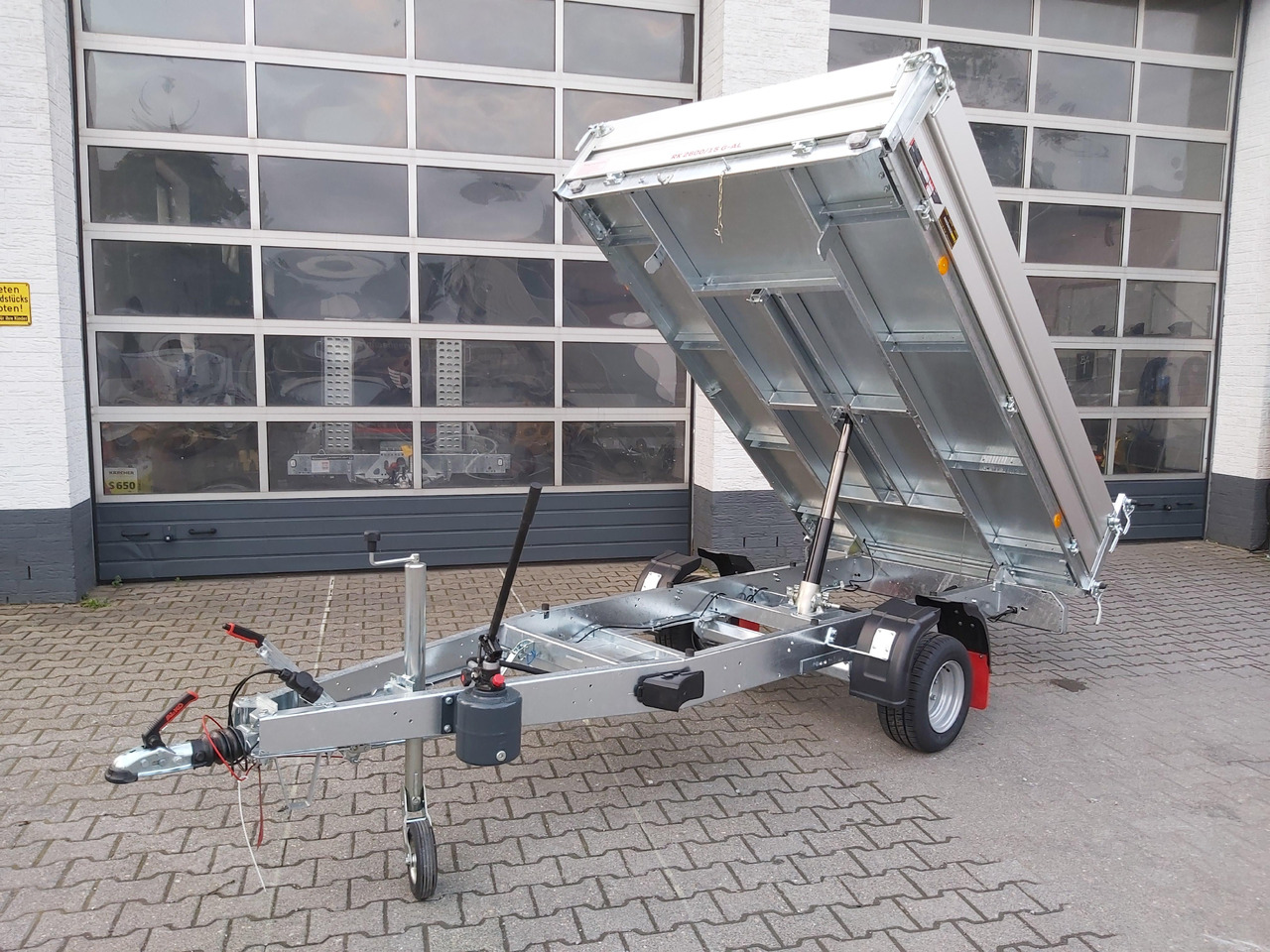 Pongratz Kipper RK 2600/15 G-AL 260x151x36cm Stahlboden Pendelklappe 10" 1500kg Aktion - Ρυμούλκα ανατρεπόμενο: φωτογραφία 1 Pongratz Kipper RK 2600/15 G-AL 260x151x36cm Stahlboden Pendelklappe 10" 1500kg Aktion - Ρυμούλκα ανατρεπόμενο: φωτογραφία 1