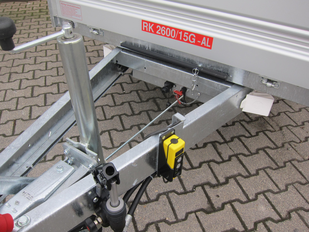 Pongratz Kipper RK 2600/15 G-AL Elektrisch + Notpumpe 260x151x36cm Stahlboden Pendel 13" 1800kg - Ρυμούλκα ανατρεπόμενο: φωτογραφία 3 Pongratz Kipper RK 2600/15 G-AL Elektrisch + Notpumpe 260x151x36cm Stahlboden Pendel 13" 1800kg - Ρυμούλκα ανατρεπόμενο: φωτογραφία 3