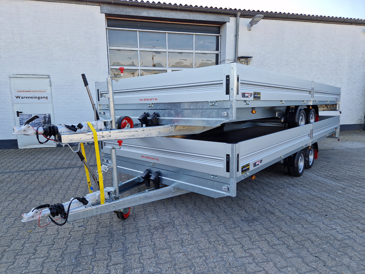 Pongratz Pritschenhochlader PHL 6030/24 T-AL-S 603x246x36cm Tandem 13" 3500kg Winter Aktion - Τρέιλερ πλατφόρμα/ Καρότσα: φωτογραφία 1 Pongratz Pritschenhochlader PHL 6030/24 T-AL-S 603x246x36cm Tandem 13" 3500kg Winter Aktion - Τρέιλερ πλατφόρμα/ Καρότσα: φωτογραφία 1