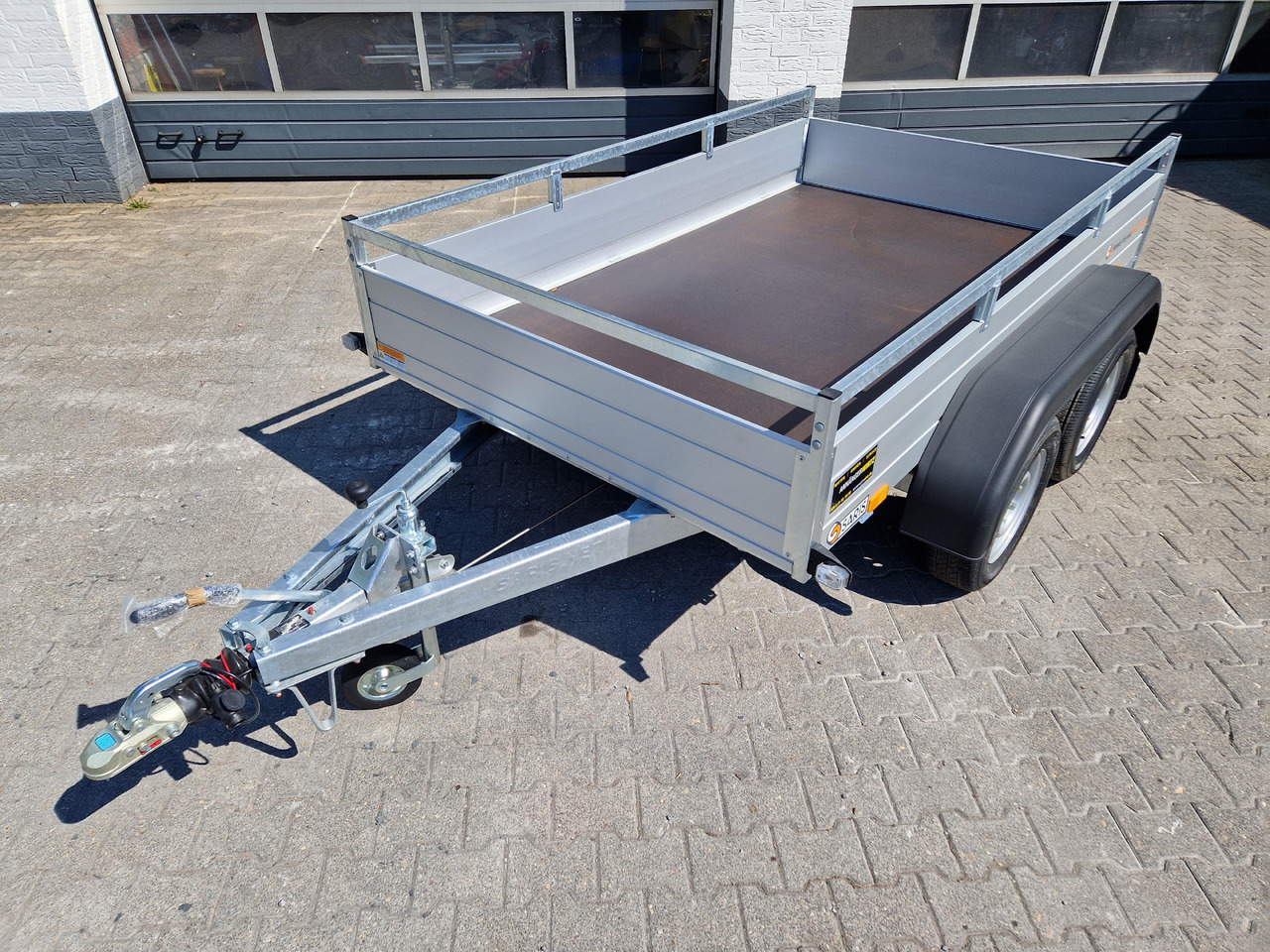 Saris Anhänger DW2000 McAlu Pro 255x153x43cm 2000kg kurz und breit - Τρέιλερ πλατφόρμα/ Καρότσα: φωτογραφία 2 Saris Anhänger DW2000 McAlu Pro 255x153x43cm 2000kg kurz und breit - Τρέιλερ πλατφόρμα/ Καρότσα: φωτογραφία 2