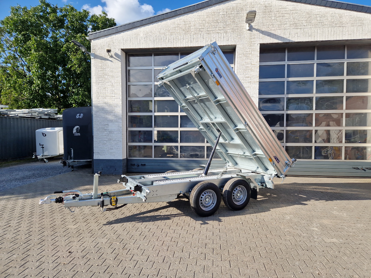 Saris Kipper 3 SKS 310 176 40cm Stahlwände HD elektro Notpumpe Alurampen Stützen 3000kg 100km/H - Ρυμούλκα ανατρεπόμενο: φωτογραφία 5 Saris Kipper 3 SKS 310 176 40cm Stahlwände HD elektro Notpumpe Alurampen Stützen 3000kg 100km/H - Ρυμούλκα ανατρεπόμενο: φωτογραφία 5