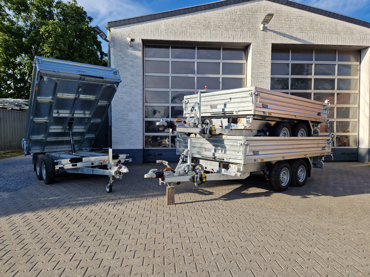 Saris Kipper 3 SKS 310 176 40cm Stahlwände HD elektro Notpumpe Alurampen Stützen 3500kg 100km/H - Ρυμούλκα ανατρεπόμενο: φωτογραφία 2 Saris Kipper 3 SKS 310 176 40cm Stahlwände HD elektro Notpumpe Alurampen Stützen 3500kg 100km/H - Ρυμούλκα ανατρεπόμενο: φωτογραφία 2