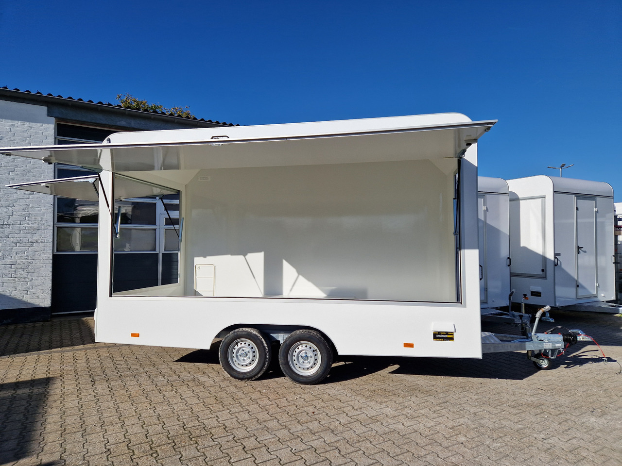 Verkaufsanhänger VK 422 200 aero retro 420x200x230cm 2 Verkaufsklappen Tür vorn (XL) 2000kg - Ρυμουλκούμενη καντίνα: φωτογραφία 5 Verkaufsanhänger VK 422 200 aero retro 420x200x230cm 2 Verkaufsklappen Tür vorn (XL) 2000kg - Ρυμουλκούμενη καντίνα: φωτογραφία 5