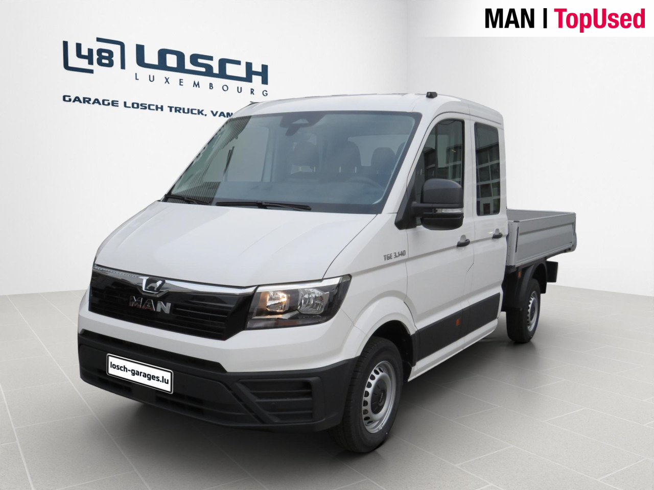 MAN TGE 3.140 4X2F L3 SB Doka Pritsche - Μικρό φορτηγό με καρότσα, Διπλοκάμπινο ελαφρύ επαγγελματικό: φωτογραφία 1 MAN TGE 3.140 4X2F L3 SB Doka Pritsche - Μικρό φορτηγό με καρότσα, Διπλοκάμπινο ελαφρύ επαγγελματικό: φωτογραφία 1