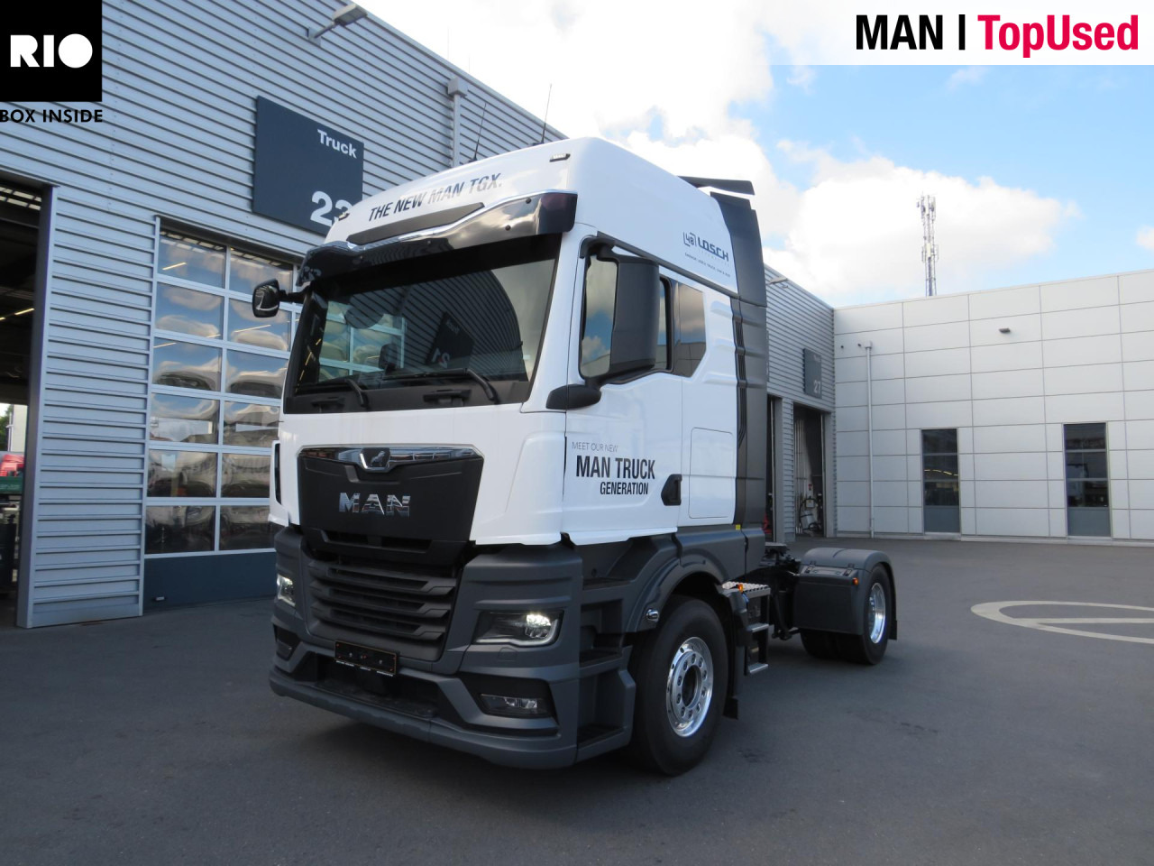 MAN TGX 18.520 4x2 LL SA ADR - Τράκτορας: φωτογραφία 1 MAN TGX 18.520 4x2 LL SA ADR - Τράκτορας: φωτογραφία 1