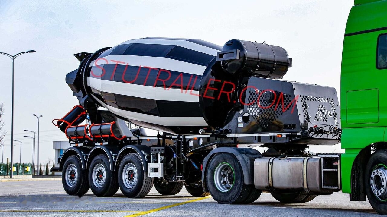 STU 14,7m3 Concrete Mixer Trailer - Μπετονιέρα επικαθήμενο: φωτογραφία 1 STU 14,7m3 Concrete Mixer Trailer - Μπετονιέρα επικαθήμενο: φωτογραφία 1