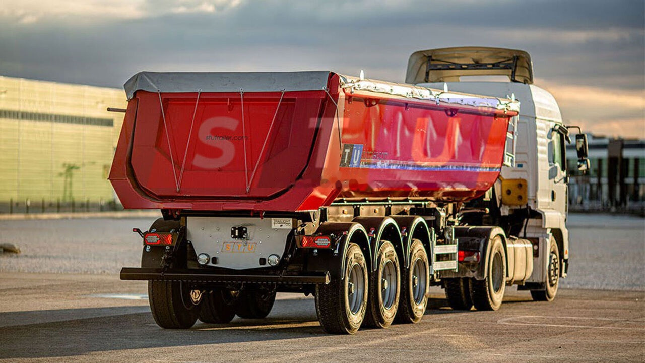 STU 3 Axle Tipper Trailer / Pool Type - Επικαθήμενο ανατρεπόμενο: φωτογραφία 1 STU 3 Axle Tipper Trailer / Pool Type - Επικαθήμενο ανατρεπόμενο: φωτογραφία 1