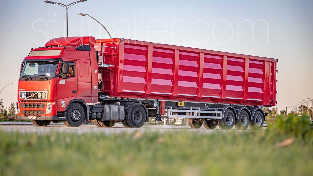 STU 71m3 Tipper Trailer For Scrap Metal - Επικαθήμενο ανατρεπόμενο: φωτογραφία 3 STU 71m3 Tipper Trailer For Scrap Metal - Επικαθήμενο ανατρεπόμενο: φωτογραφία 3