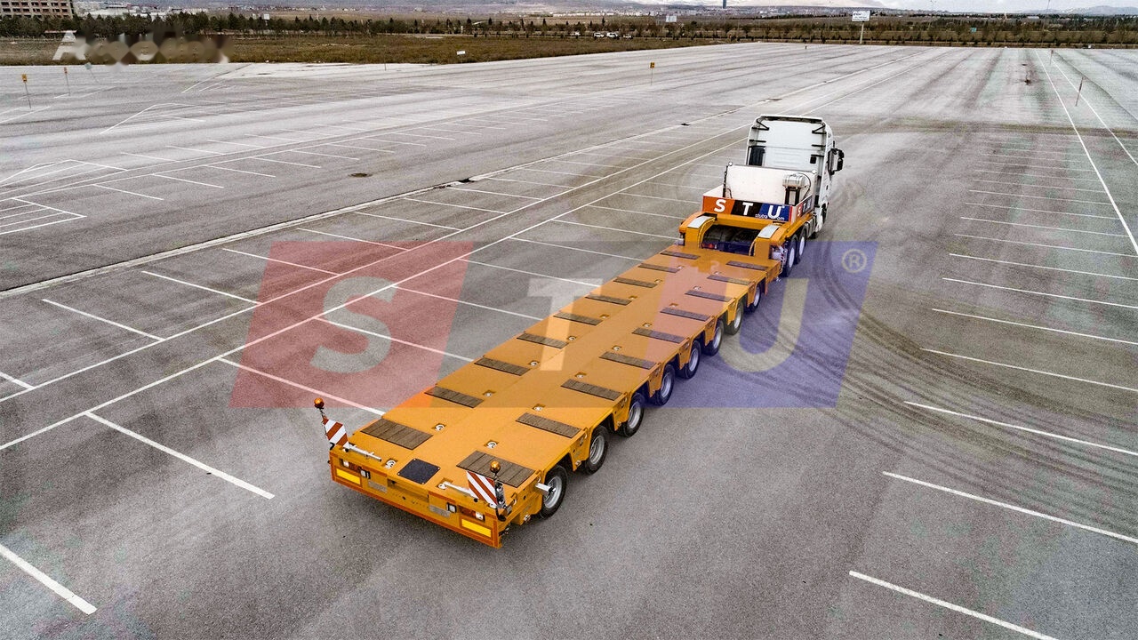 STU 8 AXLE LOWBED- HYDRAULIC STEERING AXLES / 8 ESSİEUX SURBAISSES-E - Επικαθήμενο με χαμηλό δάπεδο: φωτογραφία 2 STU 8 AXLE LOWBED- HYDRAULIC STEERING AXLES / 8 ESSİEUX SURBAISSES-E - Επικαθήμενο με χαμηλό δάπεδο: φωτογραφία 2