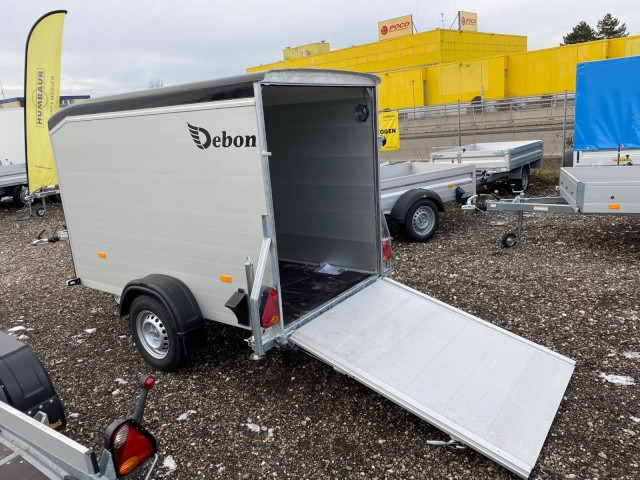 Καινούριο Ρυμούλκα κόφα Cheval Liberte Debon C255 Alu +​ Türe 1300 kg, 100 km/h, 255x125x155cm: φωτογραφία 8