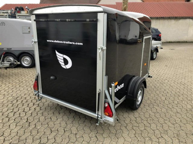 Cheval Liberte Debon Cargo 2 Poly + Türe schwarz Aluräder 1300 kg, 100 km/h, 300x155x168cm - Ρυμούλκα κόφα: φωτογραφία 5 Cheval Liberte Debon Cargo 2 Poly + Türe schwarz Aluräder 1300 kg, 100 km/h, 300x155x168cm - Ρυμούλκα κόφα: φωτογραφία 5