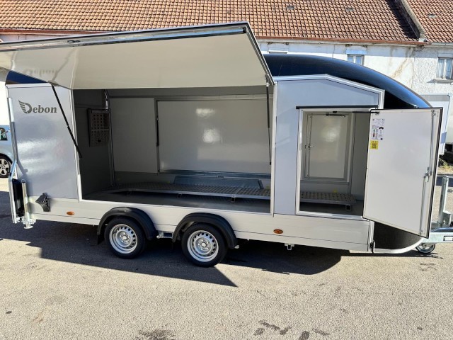 Cheval Liberte Debon Roadster 1000 Sandwich 3500 kg, 100 km/h, 495x200x202cm - Ρυμούλκα κόφα: φωτογραφία 1 Cheval Liberte Debon Roadster 1000 Sandwich 3500 kg, 100 km/h, 495x200x202cm - Ρυμούλκα κόφα: φωτογραφία 1