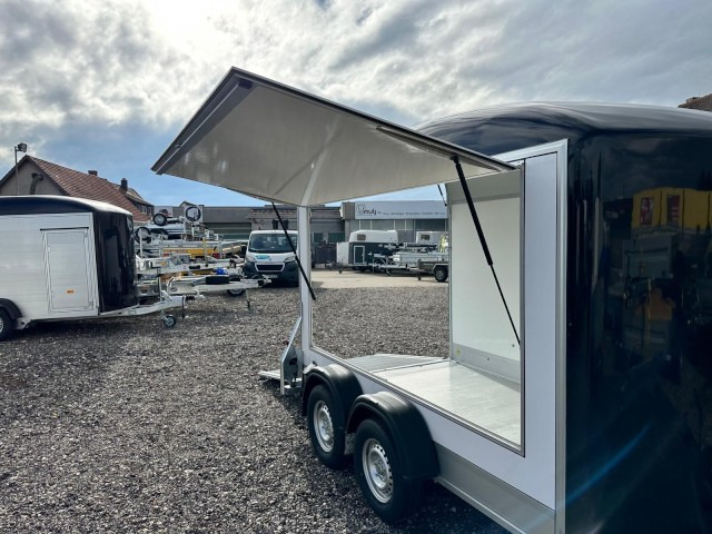 Cheval Liberte Debon Roadster 500 Sandwich Verkaufsklappe 2000 kg, 100 km/h, 320x167x200cm - Ρυμούλκα κόφα: φωτογραφία 1 Cheval Liberte Debon Roadster 500 Sandwich Verkaufsklappe 2000 kg, 100 km/h, 320x167x200cm - Ρυμούλκα κόφα: φωτογραφία 1