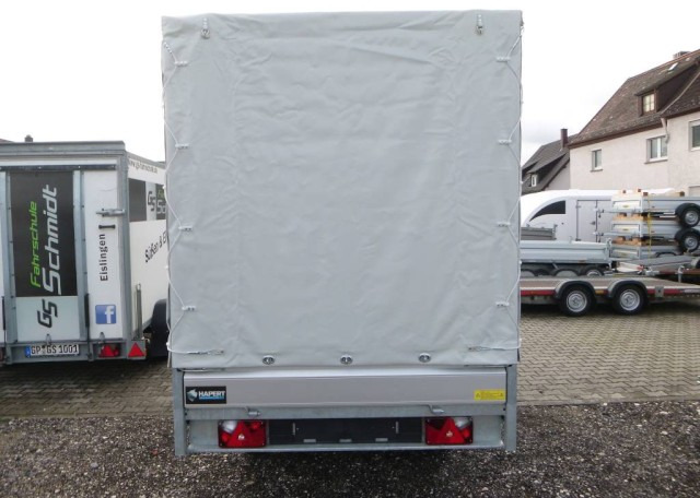 Hapert Azure H-2 Hochlader 3050 x 1600 x 300 mm, mit Plane 180 cm grau ZG 2,0 to. - Ρυμούλκες αυτοκίνητο: φωτογραφία 4 Hapert Azure H-2 Hochlader 3050 x 1600 x 300 mm, mit Plane 180 cm grau ZG 2,0 to. - Ρυμούλκες αυτοκίνητο: φωτογραφία 4