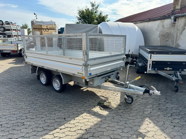 Humbaur 3-Seitenkipper HTK 3000.31 Alu, mit Laubgitteraufsatz, 3140 x 1750 x 350 mm, 3,0 to. - Ρυμούλκα ανατρεπόμενο: φωτογραφία 1 Humbaur 3-Seitenkipper HTK 3000.31 Alu, mit Laubgitteraufsatz, 3140 x 1750 x 350 mm, 3,0 to. - Ρυμούλκα ανατρεπόμενο: φωτογραφία 1