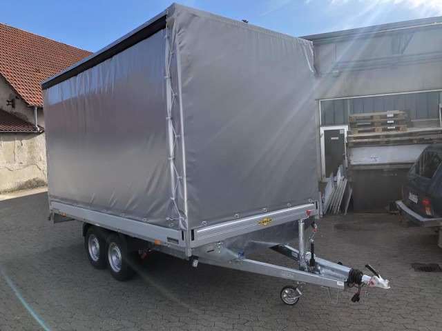 Humbaur HT 354121 Hochlader mit Hochplane 220 cm, 100 km/h 3,5 to. 4100 x 2100 x 350 mm - Ρυμούλκες αυτοκίνητο: φωτογραφία 1 Humbaur HT 354121 Hochlader mit Hochplane 220 cm, 100 km/h 3,5 to. 4100 x 2100 x 350 mm - Ρυμούλκες αυτοκίνητο: φωτογραφία 1