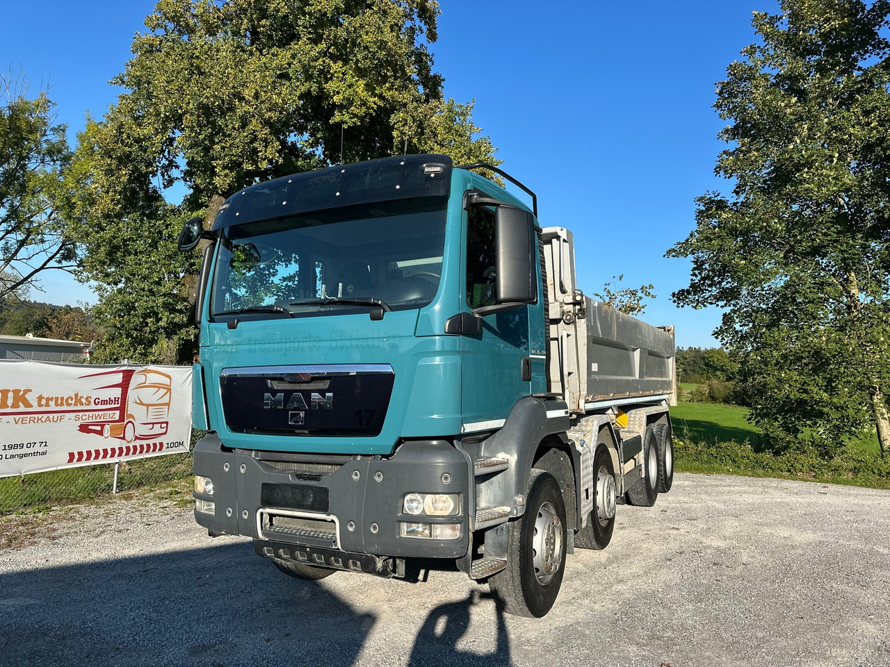 MAN 35.480 8x4 Moser - Φορτηγό ανατρεπόμενο: φωτογραφία 1 MAN 35.480 8x4 Moser - Φορτηγό ανατρεπόμενο: φωτογραφία 1