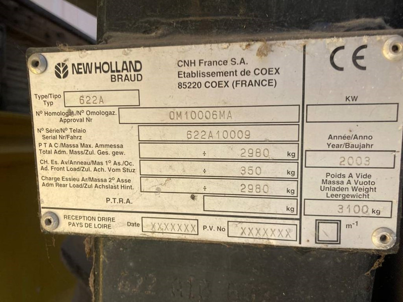 BRAUD TB15 - Μηχανής συγκομιδής σταφυλιών: φωτογραφία 4 BRAUD TB15 - Μηχανής συγκομιδής σταφυλιών: φωτογραφία 4