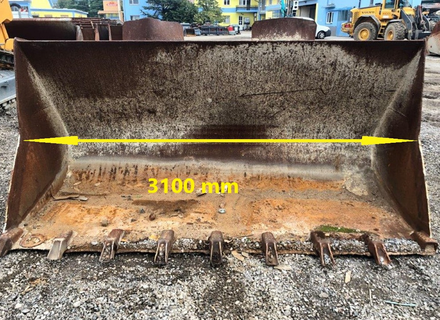 3100 mm - Κουβάς για φορτωτή: φωτογραφία 1 3100 mm - Κουβάς για φορτωτή: φωτογραφία 1