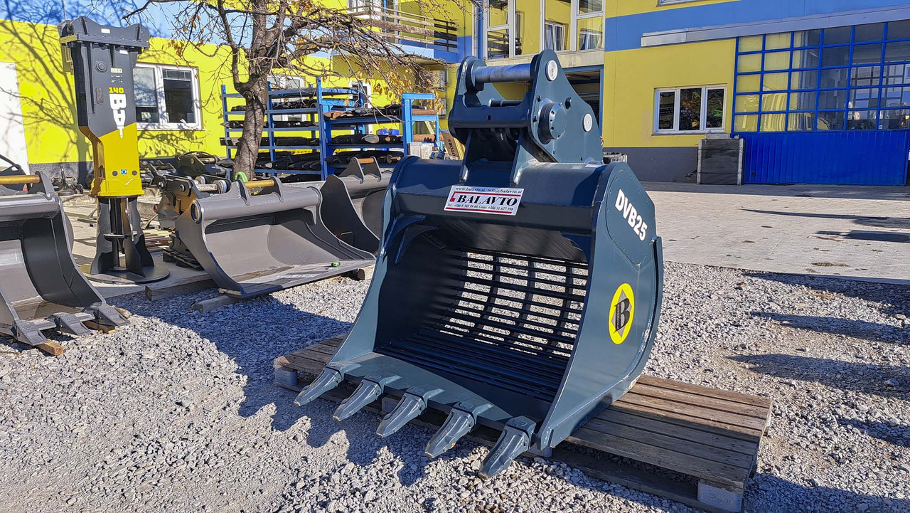 Screening bucket DVB25 1200 mm UNI80 for 18-22 ton excavators - Kάδος διαλογής για Εκσκαφέας: φωτογραφία 1 Screening bucket DVB25 1200 mm UNI80 for 18-22 ton excavators - Kάδος διαλογής για Εκσκαφέας: φωτογραφία 1