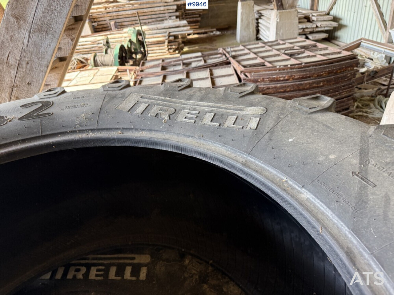 2 tires for tractor Pirelli 650/65R42 - Ελαστικό για Τρακτέρ: φωτογραφία 5 2 tires for tractor Pirelli 650/65R42 - Ελαστικό για Τρακτέρ: φωτογραφία 5