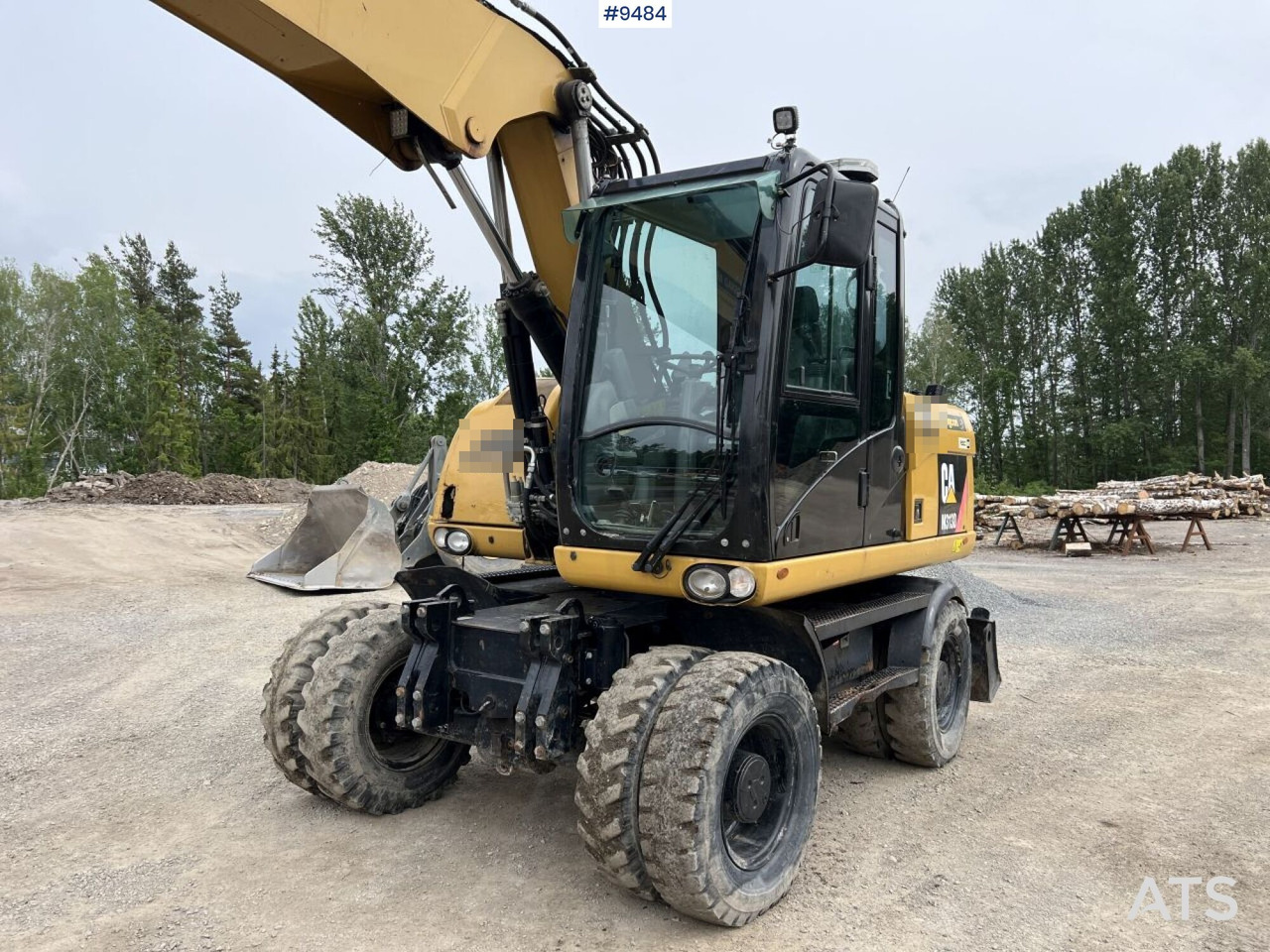 CAT M313D with tipping wagon and attachments (VIDEO) - Τροχοφόρος εκσκαφέας: φωτογραφία 4 CAT M313D with tipping wagon and attachments (VIDEO) - Τροχοφόρος εκσκαφέας: φωτογραφία 4