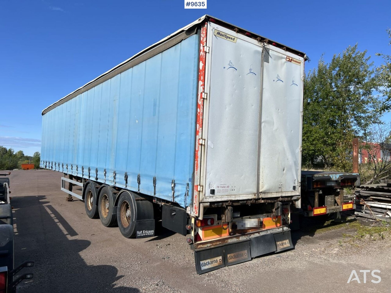 Chapel trailer Fruehauf SS136/P3S - Επικαθήμενο κουρτίνα: φωτογραφία 3 Chapel trailer Fruehauf SS136/P3S - Επικαθήμενο κουρτίνα: φωτογραφία 3