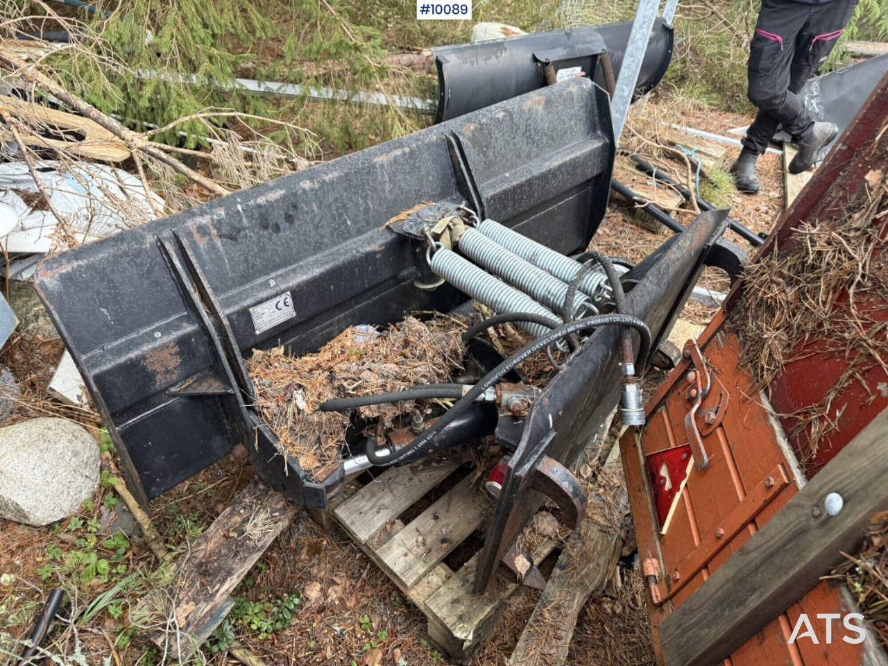 Diagonal Plow Kellfri SP150T Trima and tooth bucket - Εκχιονιστικό μαχαίρι: φωτογραφία 3 Diagonal Plow Kellfri SP150T Trima and tooth bucket - Εκχιονιστικό μαχαίρι: φωτογραφία 3