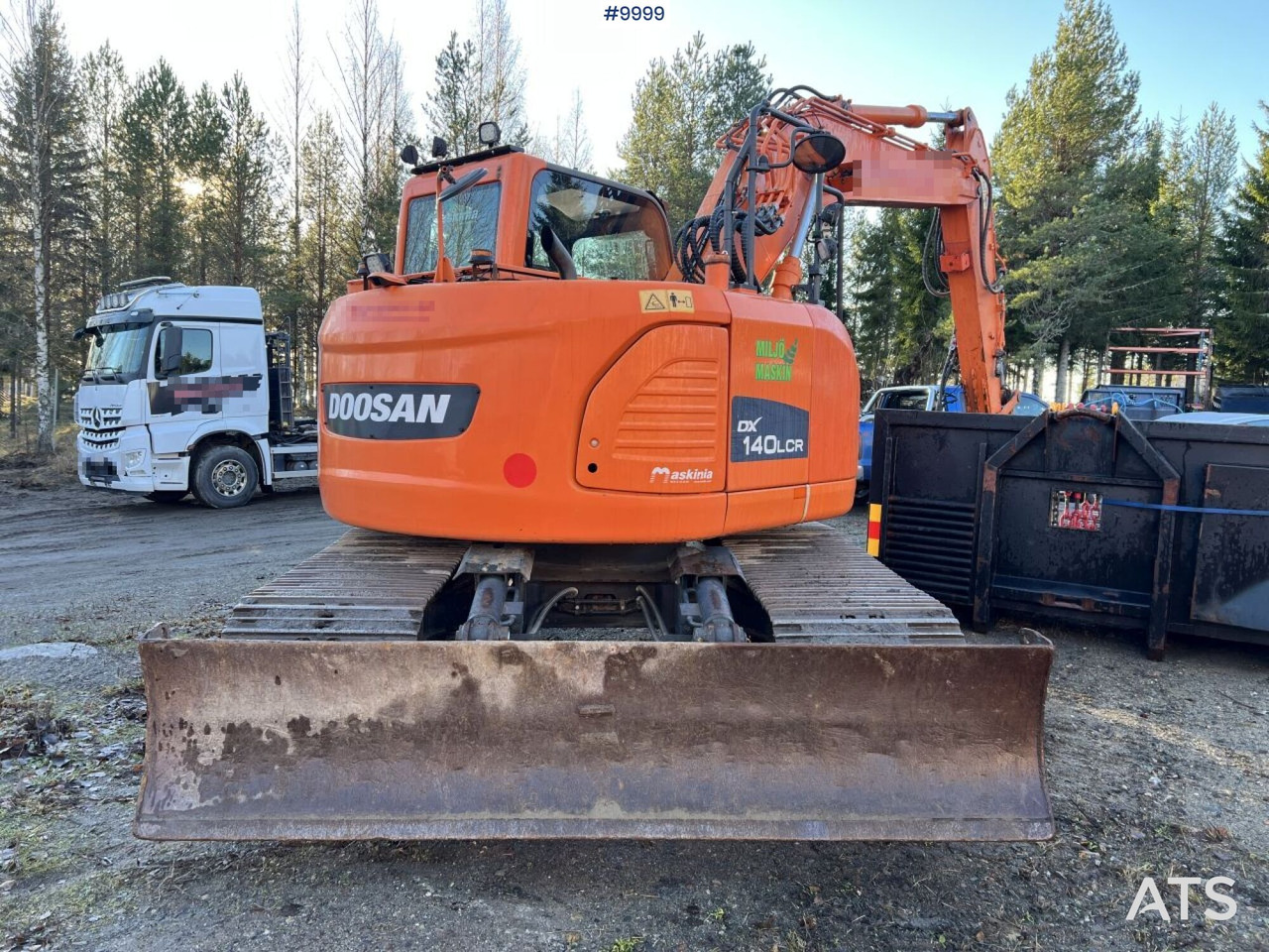Doosan DX140LCR-3 Excavator with rotator - Ερπυστριοφόρος εκσκαφέας: φωτογραφία 5 Doosan DX140LCR-3 Excavator with rotator - Ερπυστριοφόρος εκσκαφέας: φωτογραφία 5
