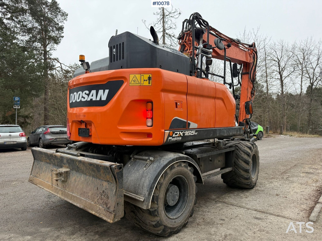 Doosan DX165W-5 Wheeled excavator (VIDEO) - Τροχοφόρος εκσκαφέας: φωτογραφία 5 Doosan DX165W-5 Wheeled excavator (VIDEO) - Τροχοφόρος εκσκαφέας: φωτογραφία 5