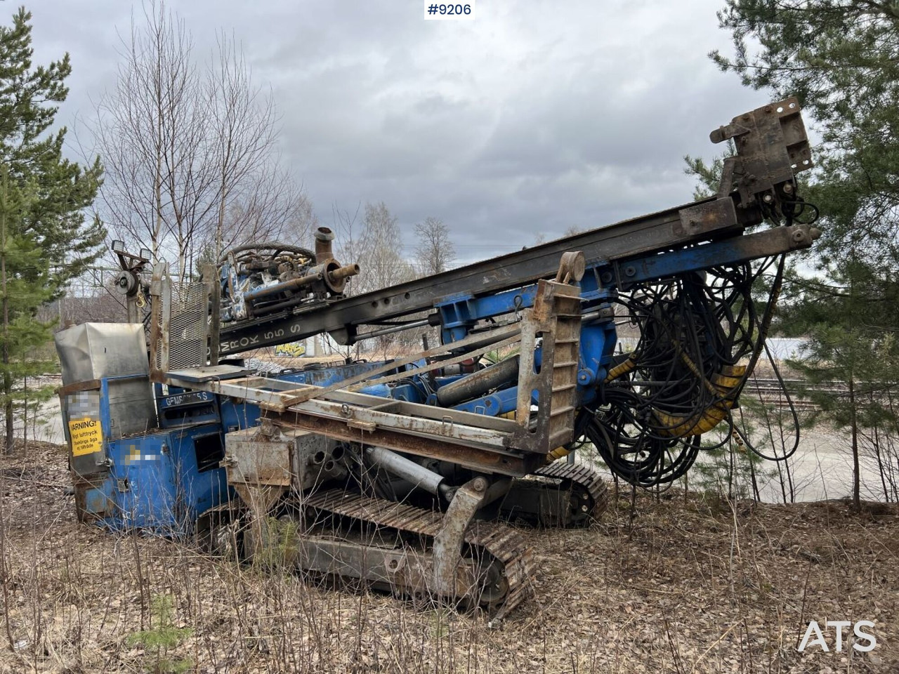 Μηχάνημα διάτρησης Drilling rig Gemsa GEMROK 55S REP OBJECT: φωτογραφία 7