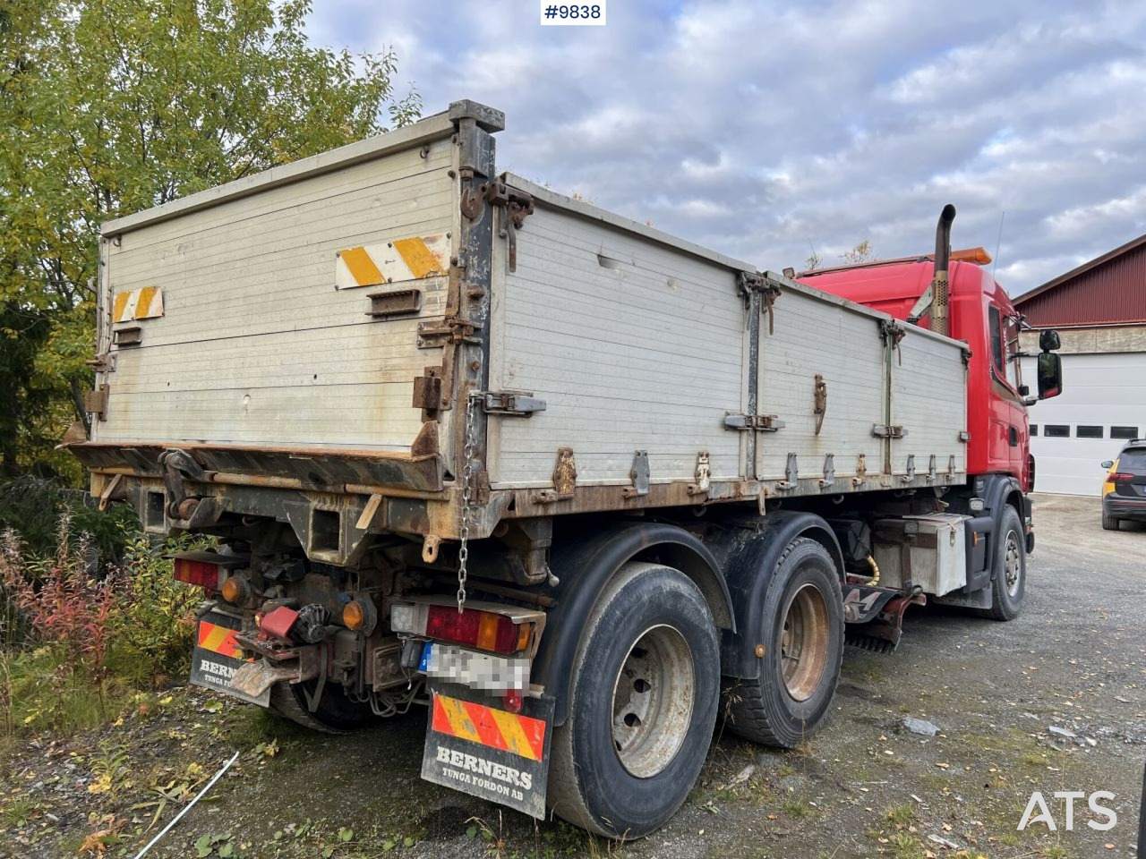 Dump Truck Scania R164 with plow equipment and underbite - Φορτηγό ανατρεπόμενο: φωτογραφία 4 Dump Truck Scania R164 with plow equipment and underbite - Φορτηγό ανατρεπόμενο: φωτογραφία 4