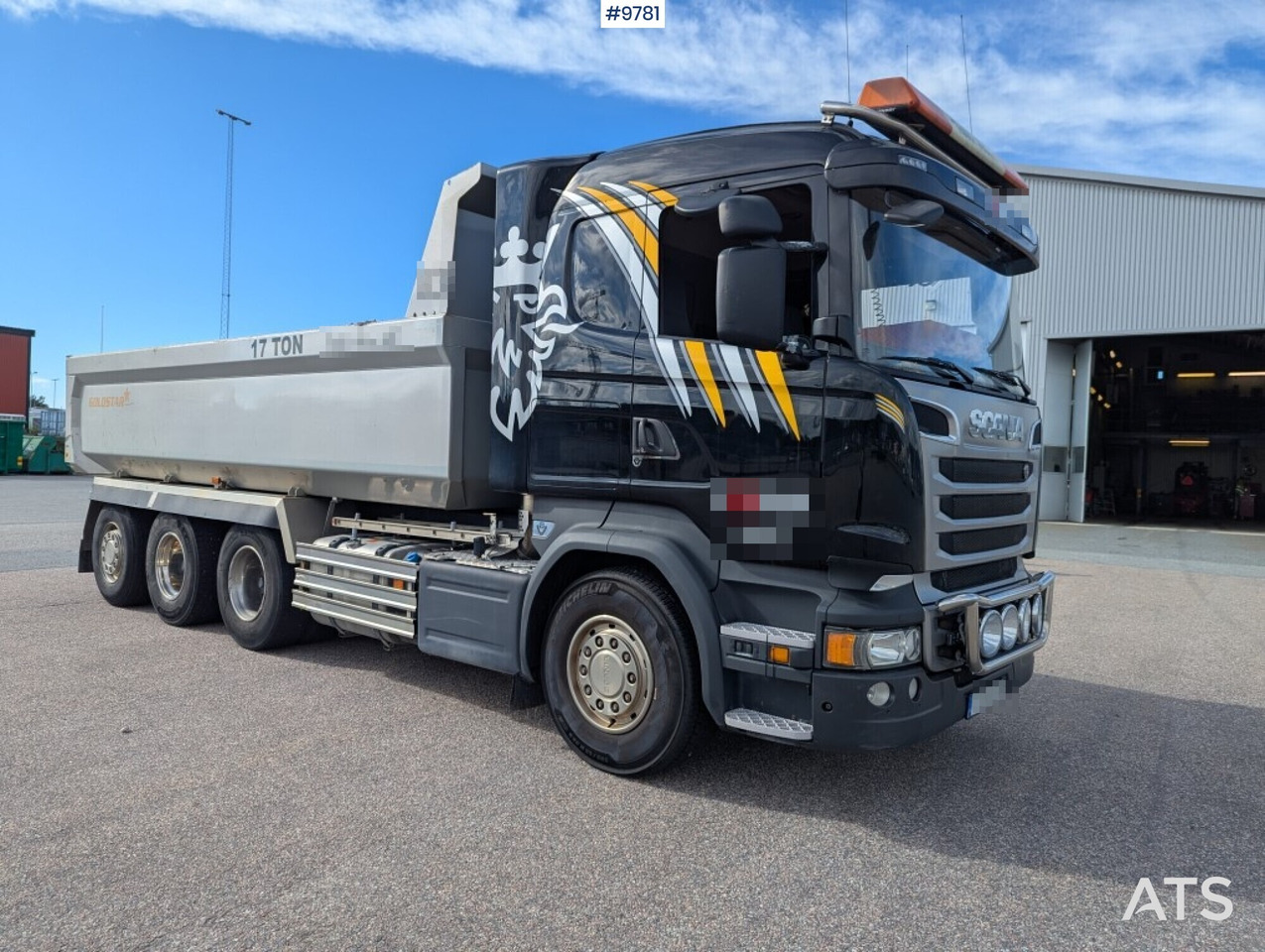 Dump truck Scania R520 8X4 - Φορτηγό ανατρεπόμενο: φωτογραφία 2 Dump truck Scania R520 8X4 - Φορτηγό ανατρεπόμενο: φωτογραφία 2
